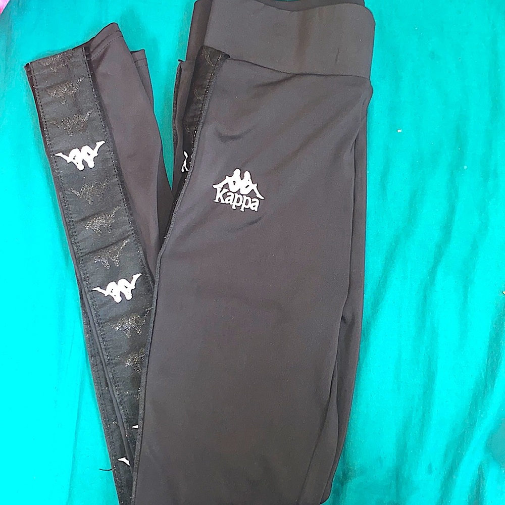 Black kappa leggings size small